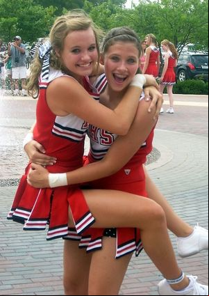 hot young cheerleaders